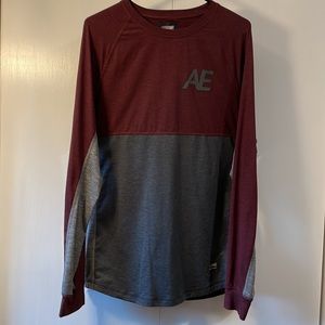 American Eagle men’s long sleeve T shirt size medium-tall 2 for 15.